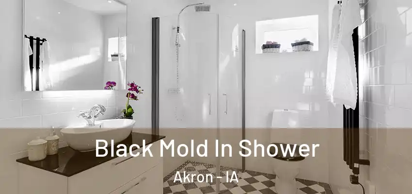  Black Mold In Shower Akron - IA