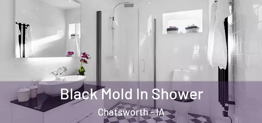 Black Mold In Shower Chatsworth - IA
