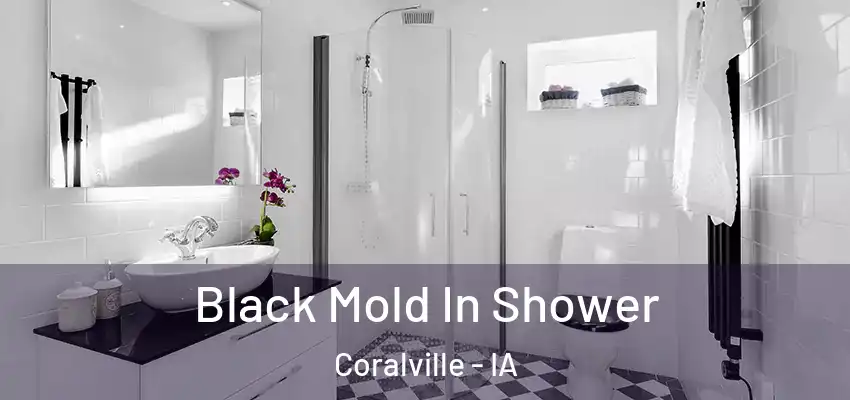 Black Mold In Shower Coralville - IA