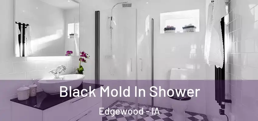 Black Mold In Shower Edgewood - IA