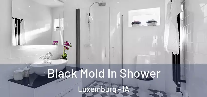  Black Mold In Shower Luxemburg - IA