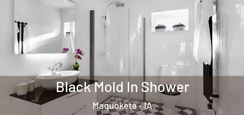  Black Mold In Shower Maquoketa - IA