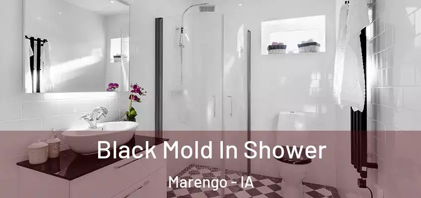  Black Mold In Shower Marengo - IA