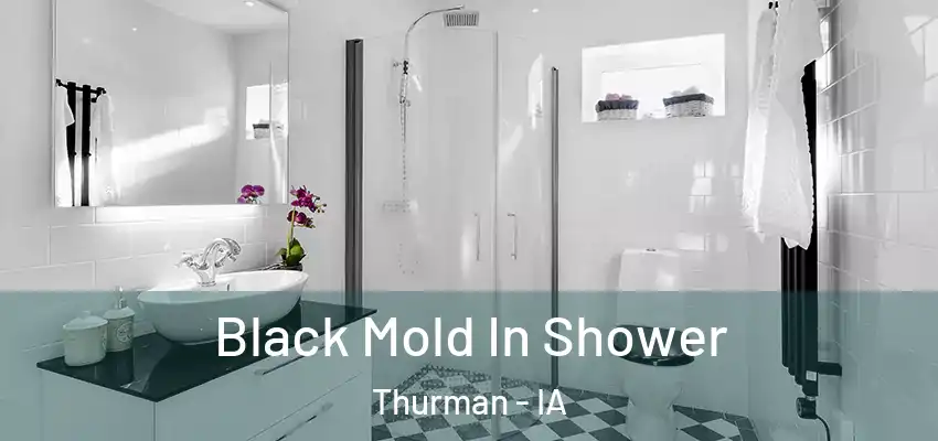  Black Mold In Shower Thurman - IA