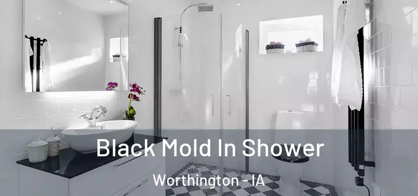 Black Mold In Shower Worthington - IA