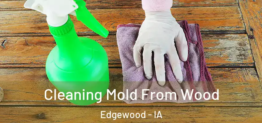 Cleaning Mold From Wood Edgewood - IA